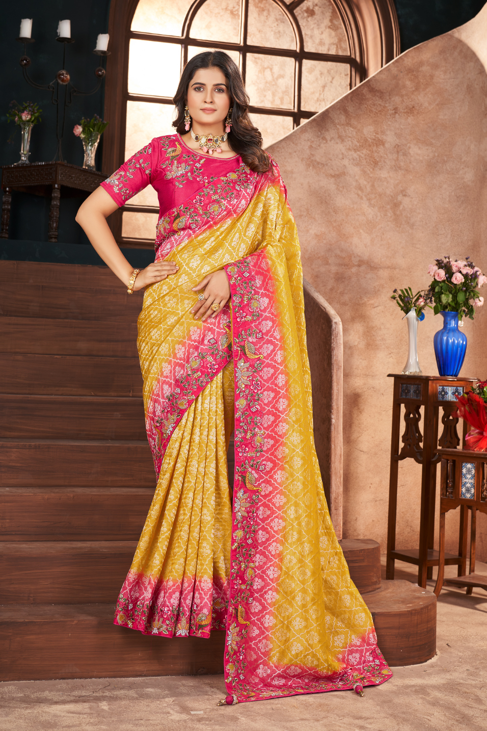 Yellow Zirof Silk