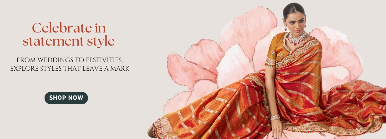 partywear saree