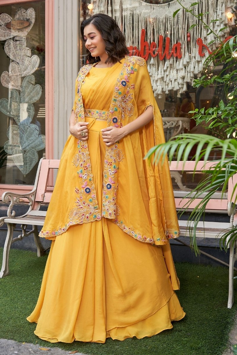 Haldi Saree